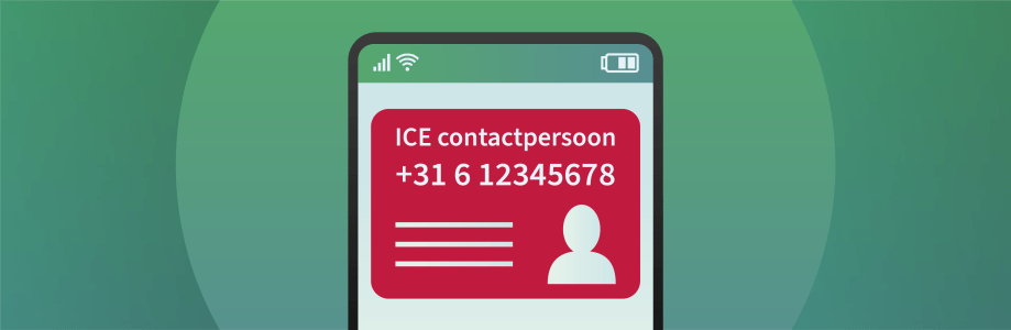 Zo stel je een ICE noodnummer in op je smartphone