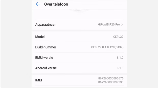 IMEI-nummer op je Android-telefoon